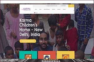 Karma Childrens Home NGO Website Design Development in Delhi NCR