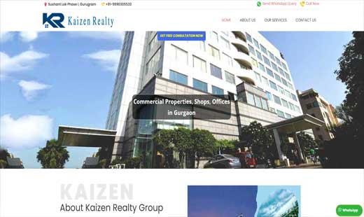 Real Estate Agent Website developer in south Delhi