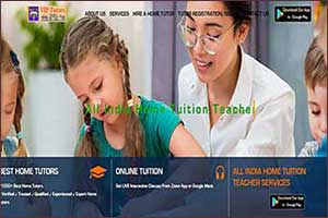 VIP Tutors Website Design Development in Delhi NCR