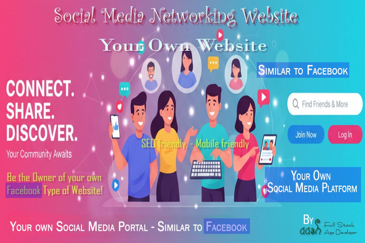 Social Media Networking Website Facebook Style Community Networking Portal - social networking website development, social media portal development, community social network platform, regional social media website, custom social networking portal, facebook style website development, social community website, online community platform development, social interaction portal, social media web application, networking portal with chat system, social platform with groups and pages, custom community portal, social website for organizations, local social networking platform, social networking software solution, interactive community website, social media platform for businesses, social networking portal with admin panel, jobs and blogs social platform, multi-feature social 