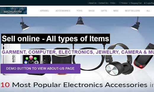 ECommerce Gift Items Website developer in south Delhi