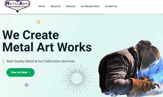 Metal Arts Manufacturer Website developer in south Delhi